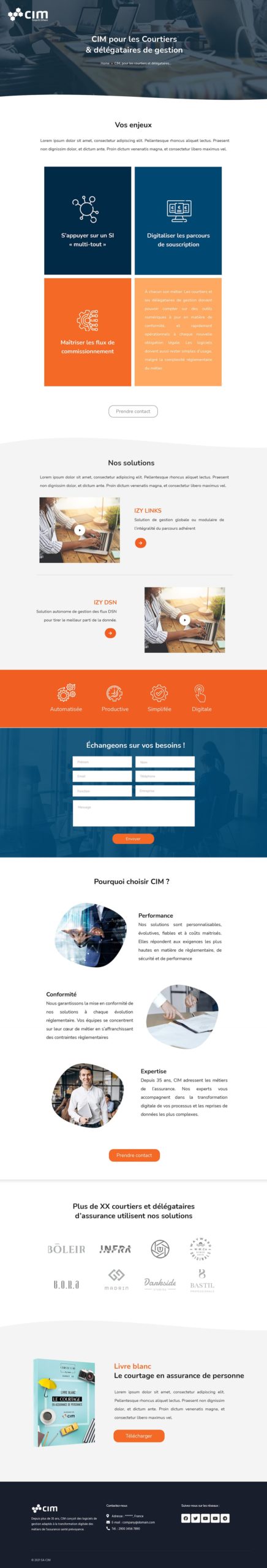 design site web cim